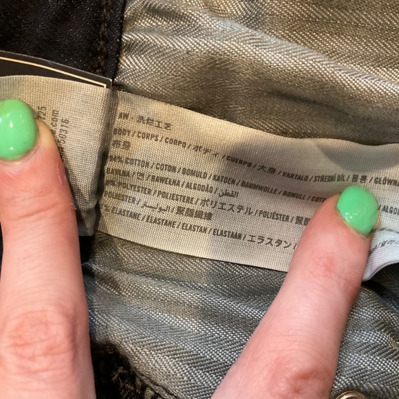 NWT Abercrombie & Fitch Dark Wash Mid Rise Super Skinny Jeans - Picture 10 of 10